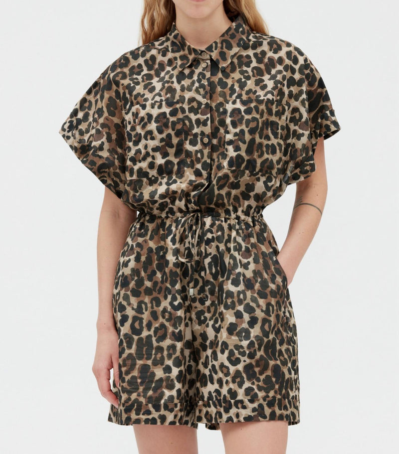 Claudie Pierlot - Joanleo jumpsuit - Print Fonce