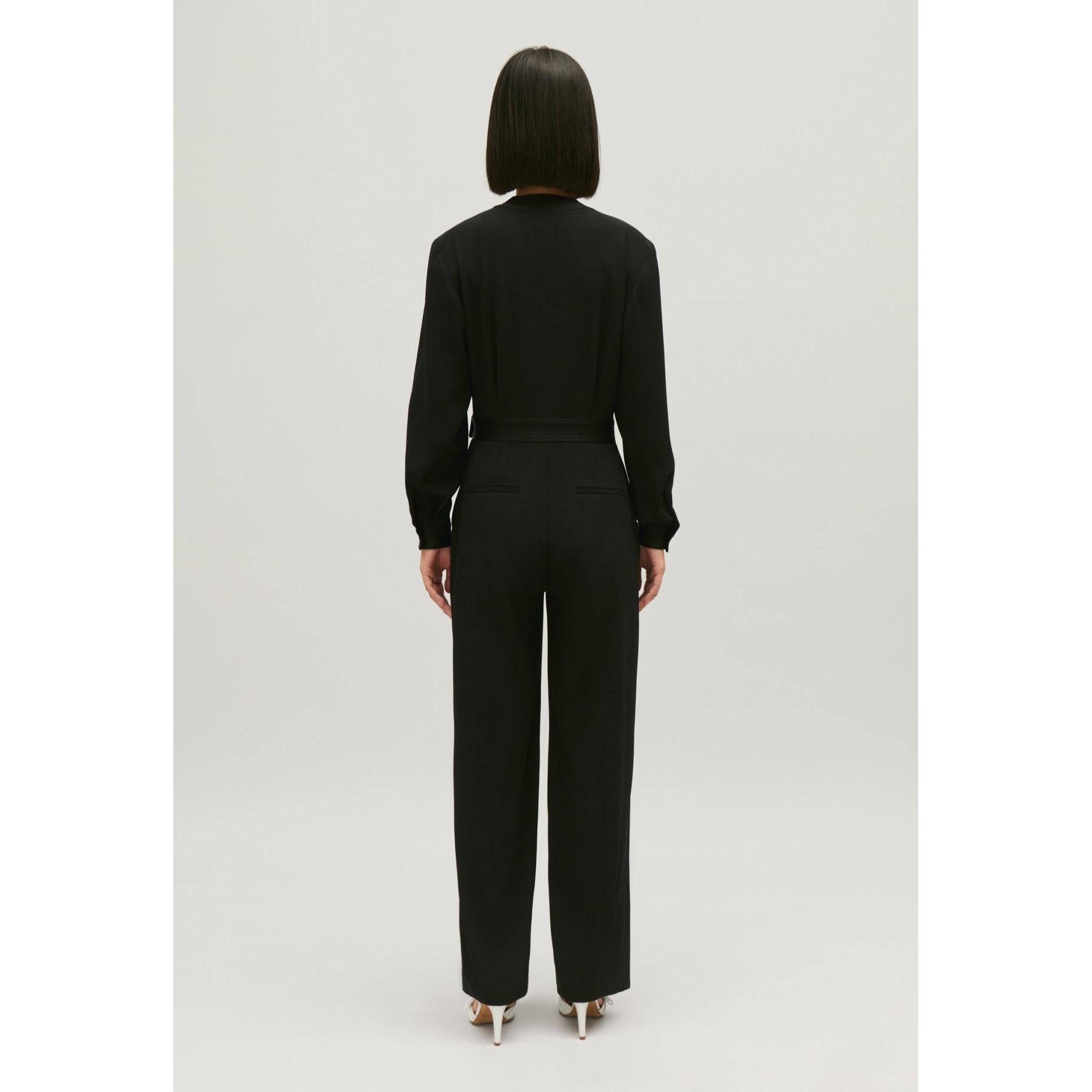 Black Trouser Jumpsuit