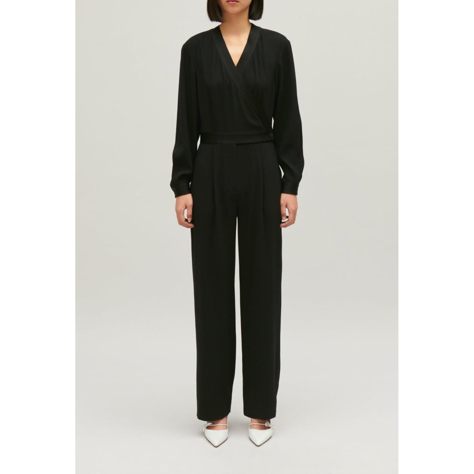 Black Trouser Jumpsuit