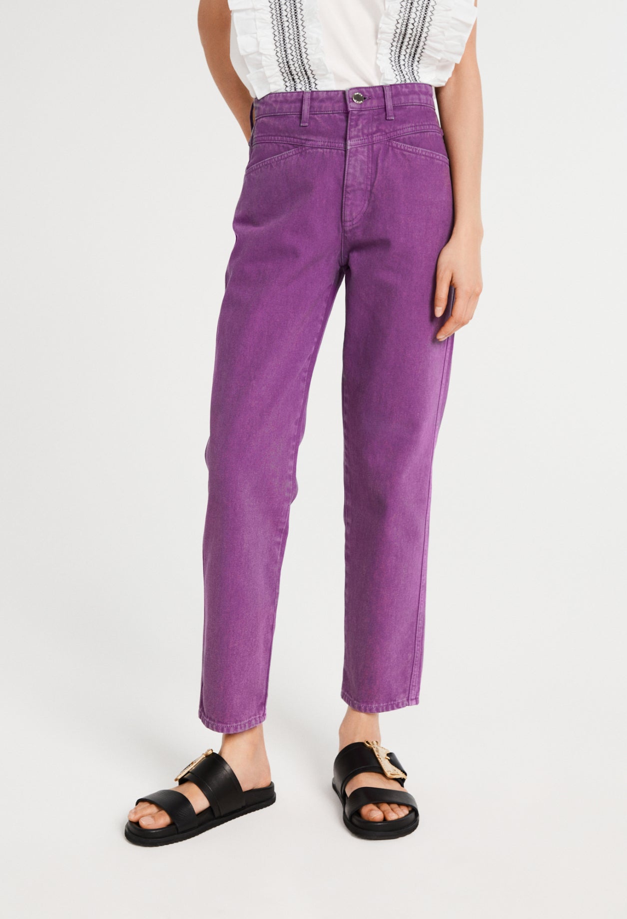 Jeans - Poupi Bis - Purple