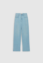 Claudie Pierlot - Vaqueros acampanados Pacco Bis - Denim