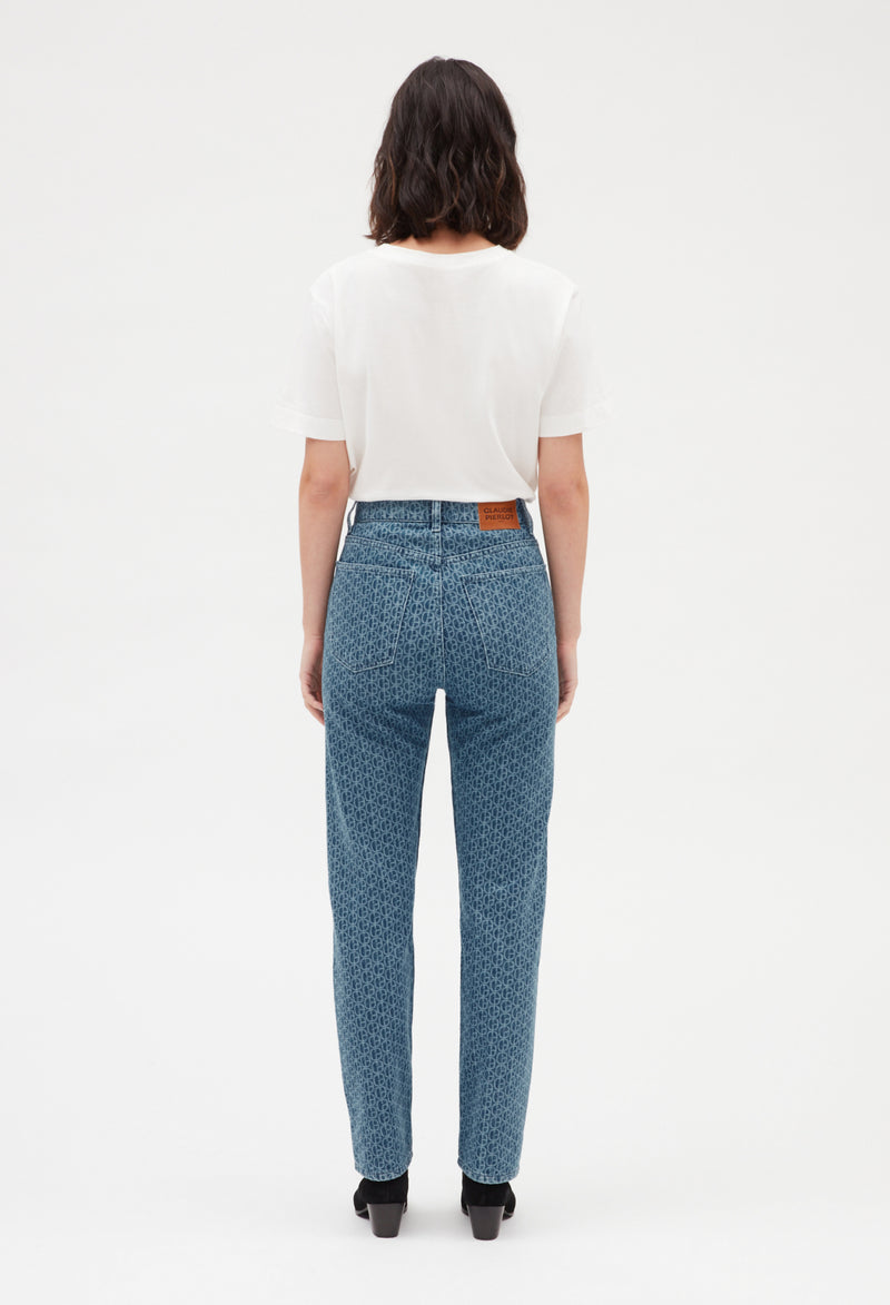 Claudie Pierlot - Paros Jeans - Denim Azul Medio