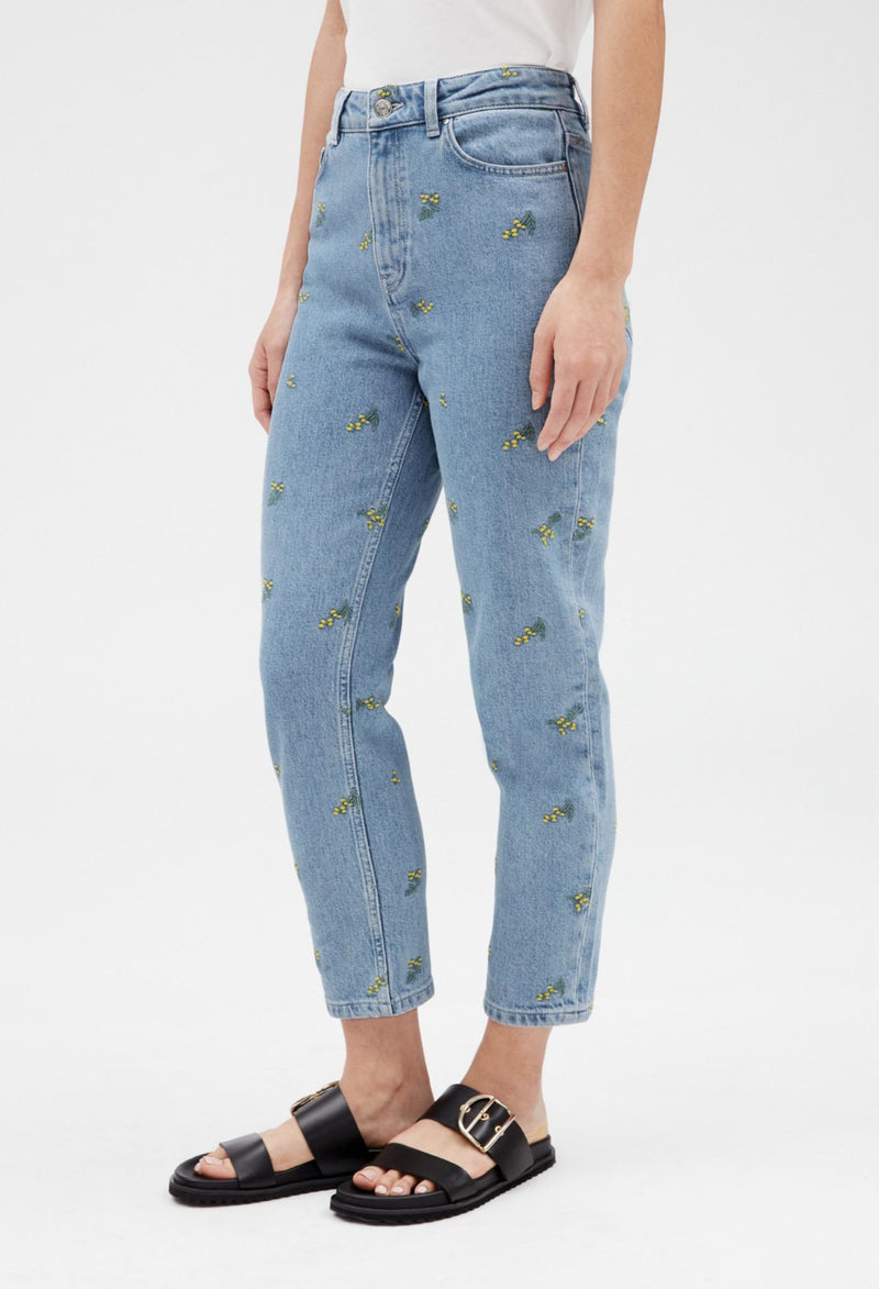 Claudie Pierlot - Palomabrode Jeans - Denim Very Light Blue