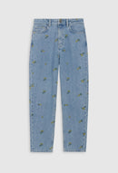 Claudie Pierlot - Jean Palomabrode - Denim Very Light Blue