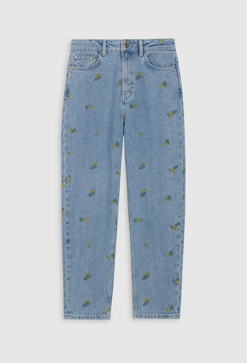 Claudie Pierlot - Jean Palomabrode - Denim Very Light Blue
