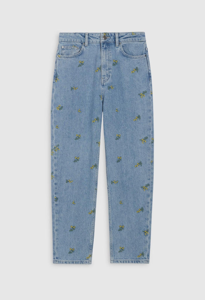 Claudie Pierlot - Jean Palomabrode - Denim Very Light Blue