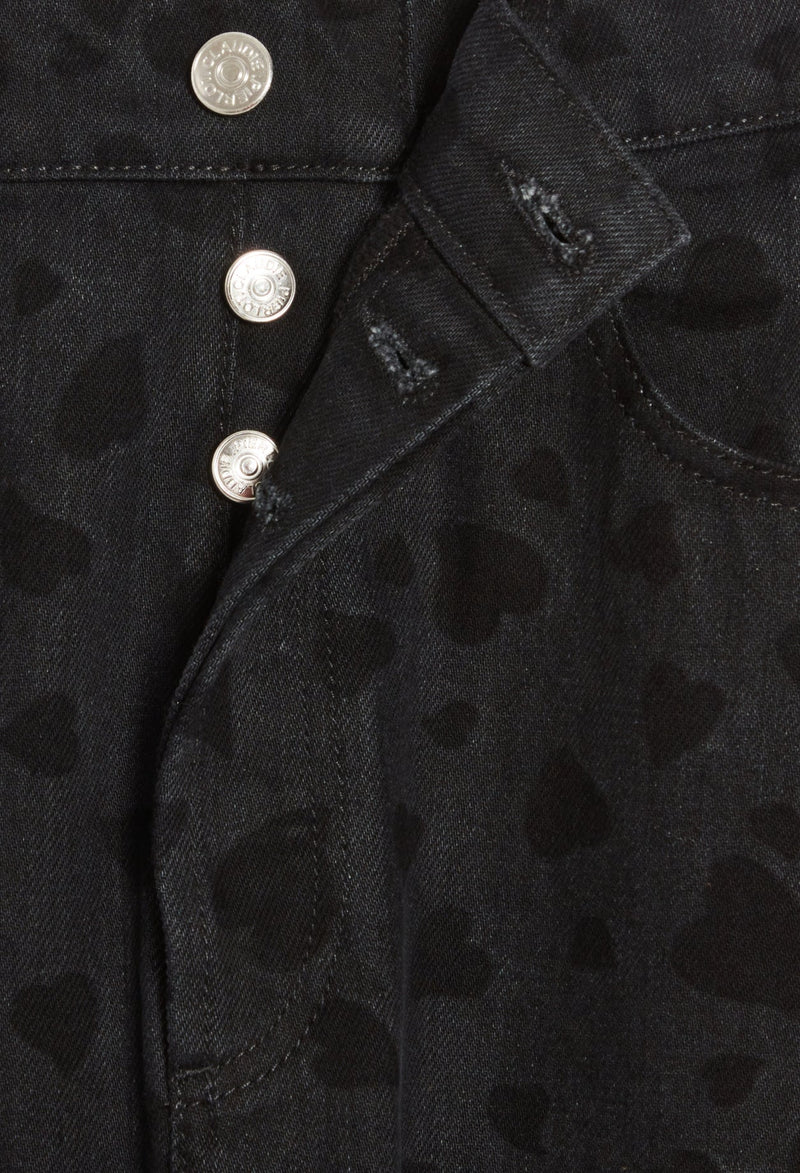 Claudie Pierlot - Jean - Paros Coeur - Denim