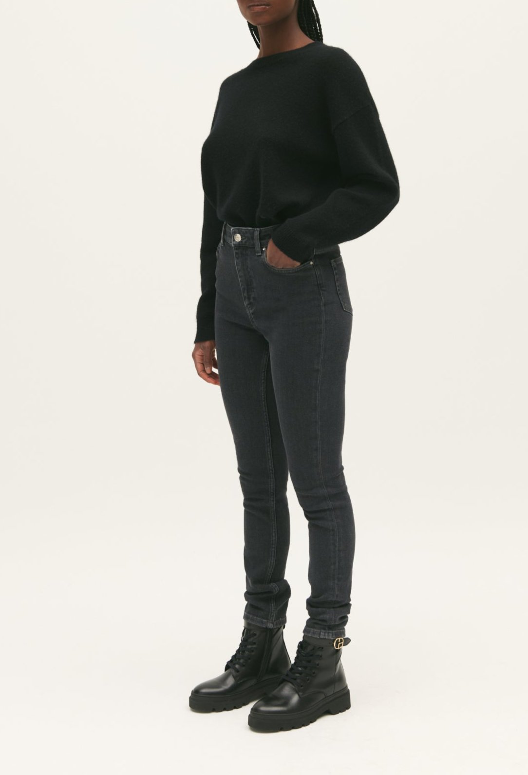 Claudie Pierlot - Jean - Powereco - Denim Anthracite