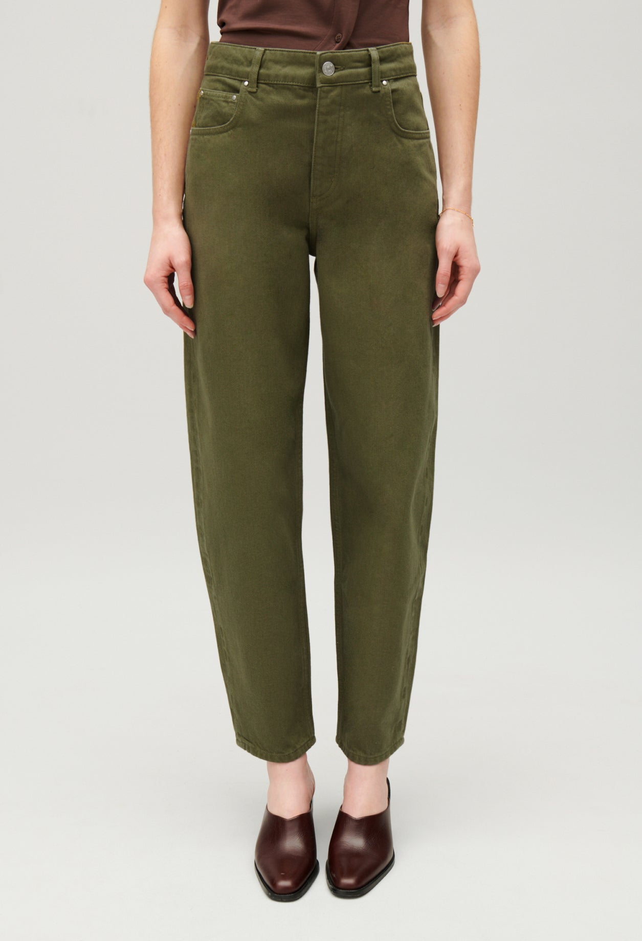 Claudie Pierlot - Vaqueros - Jeanluc - Caqui