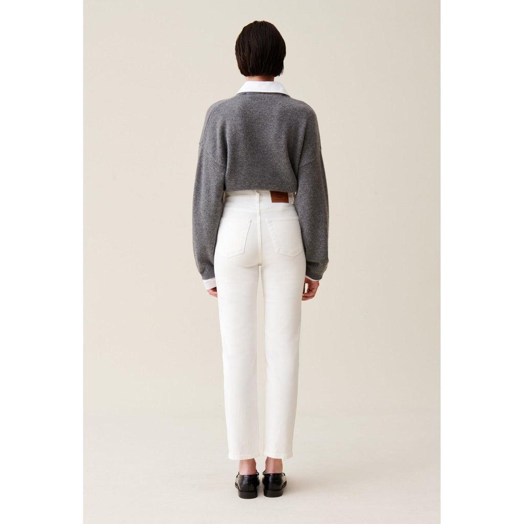 Toto Ecru 7/8 Slim Jeans