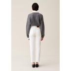 Toto Ecru 7/8 Slim Jeans