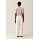 Claudie Pierlot - Pantalon Denim Large Plissé