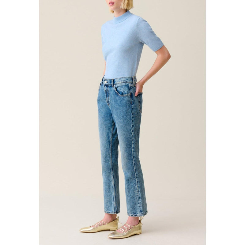 Jean Louis Flare Denim claro
