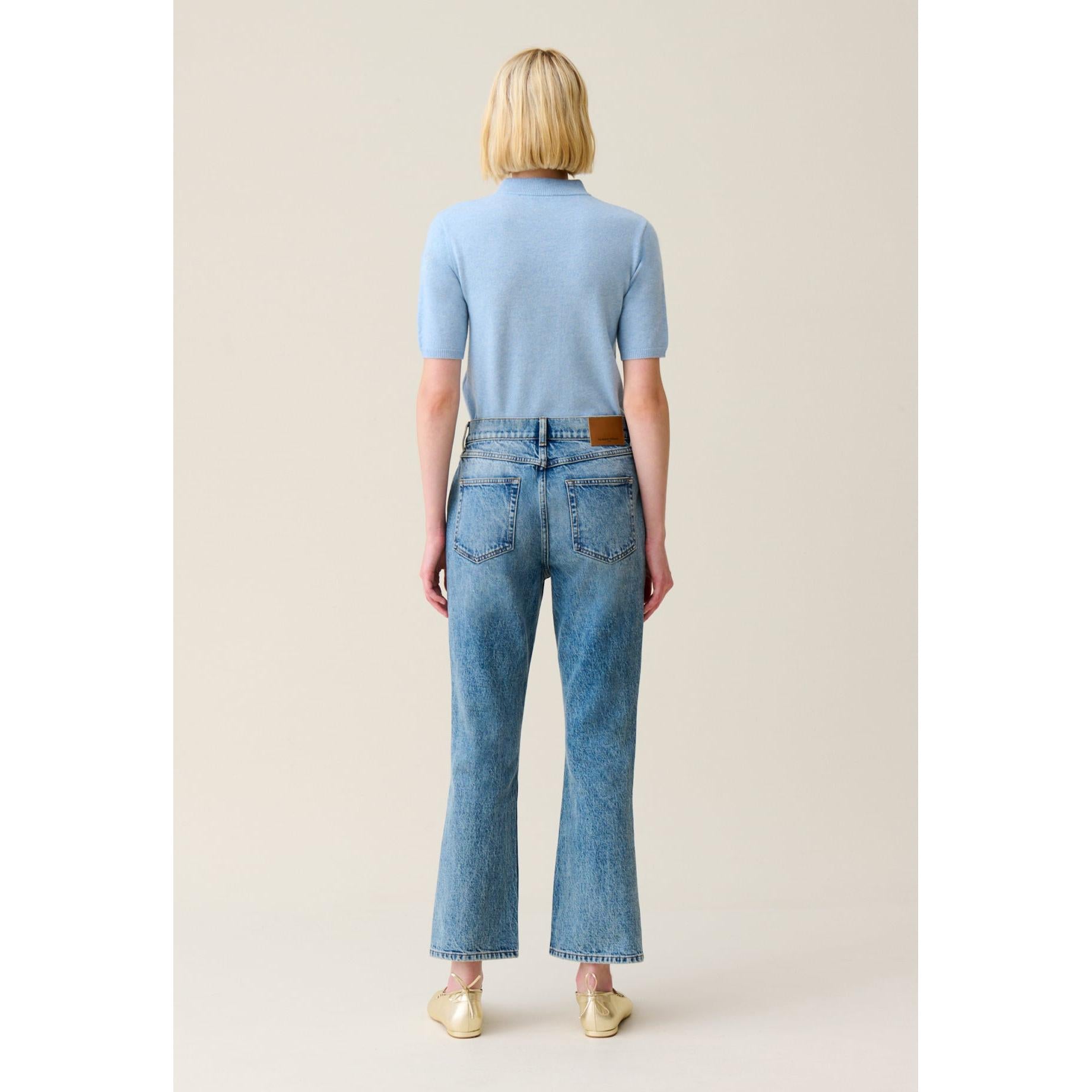 Claudie Pierlot - Louis Flare Light Denim Jeans
