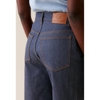 High Waist Straight Claude Jeans