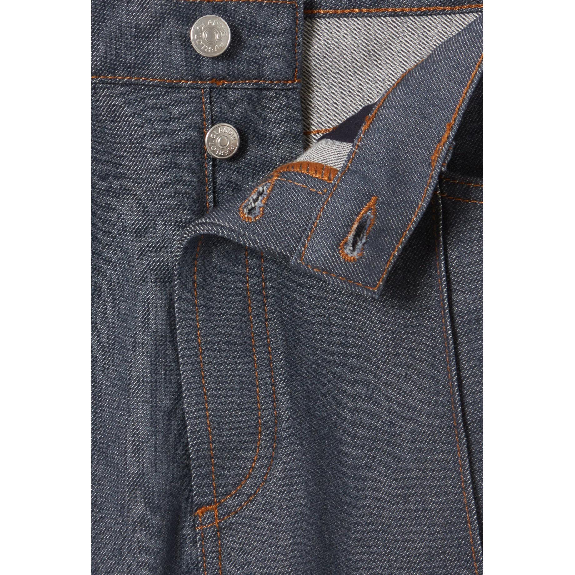 High Waist Straight Claude Jeans