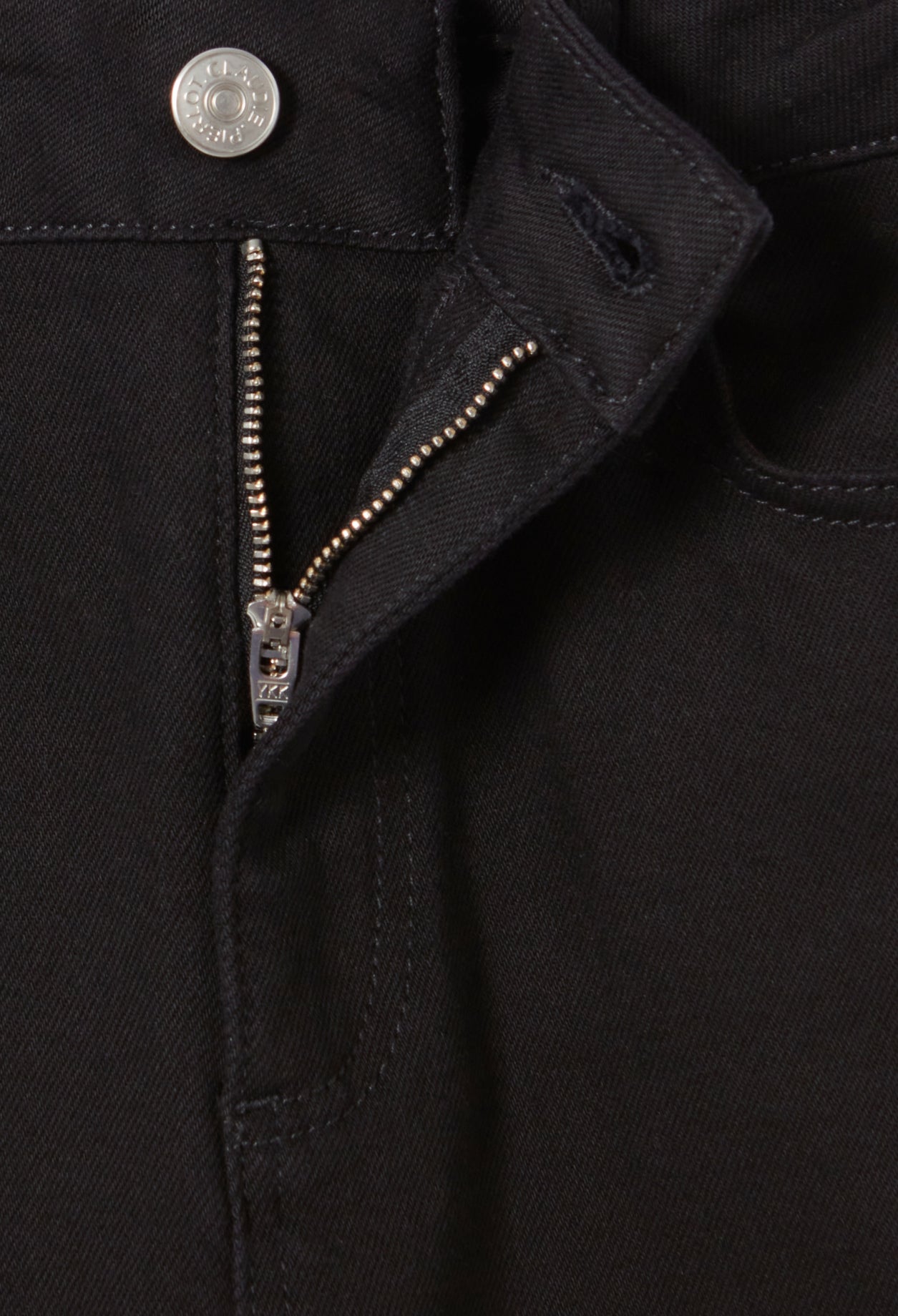 Mid-Rise Black Slim Jeans