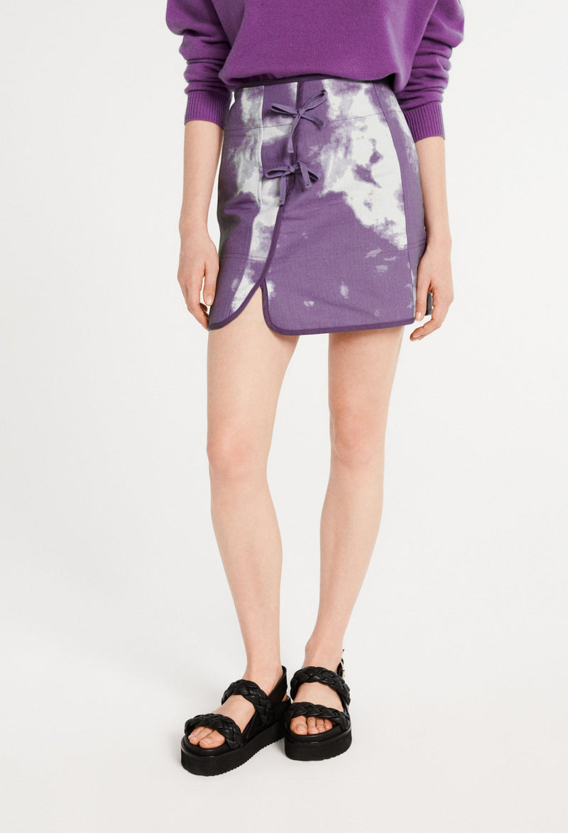 Claudie Pierlot - Jupe C&T - Stellar - Violet
