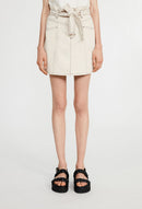 Claudie Pierlot - Jupe C&T - Siloh - Ivoire