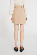 Claudie Pierlot - Skirt C&T Sabar - Sesame