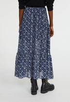Claudie Pierlot - Falda Salybis - Estampado oscuro