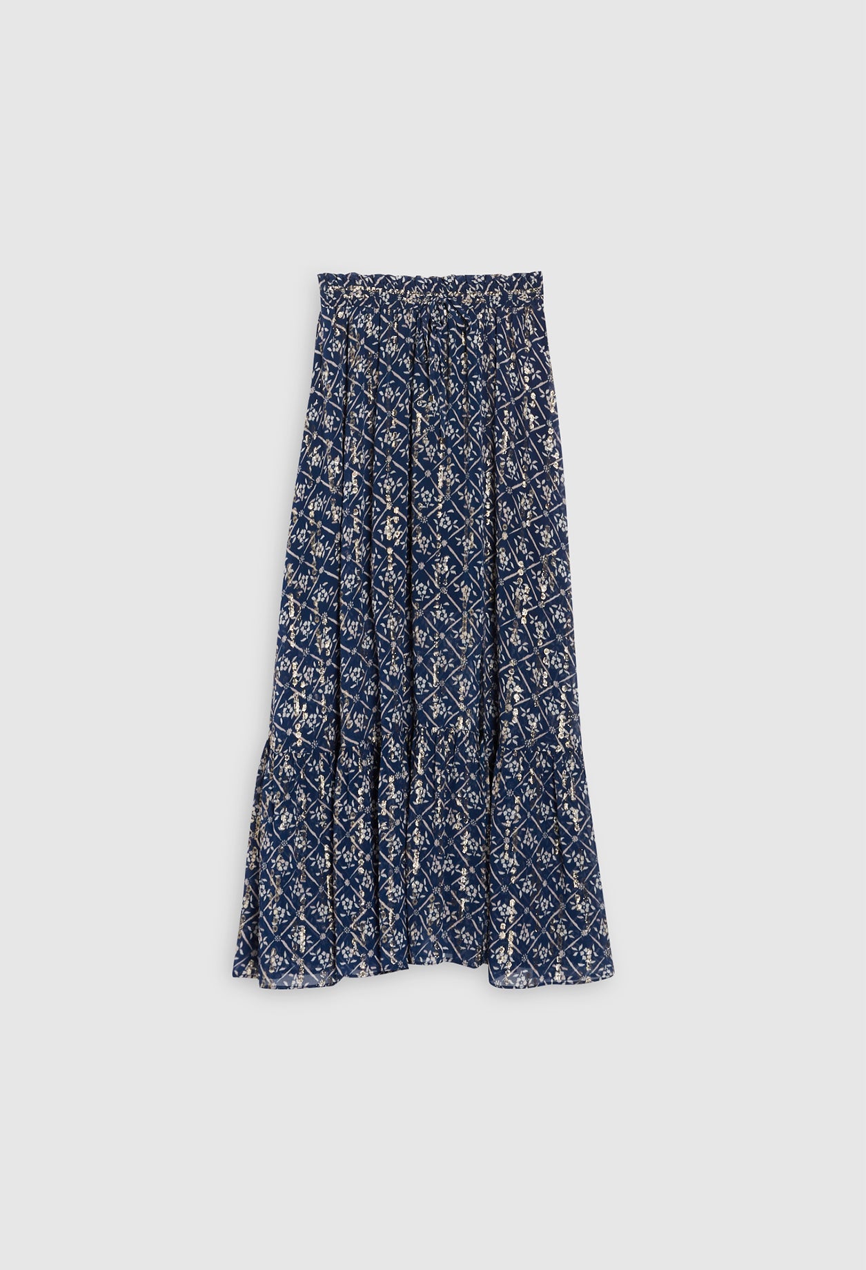 Claudie Pierlot - Falda Salybis - Estampado oscuro