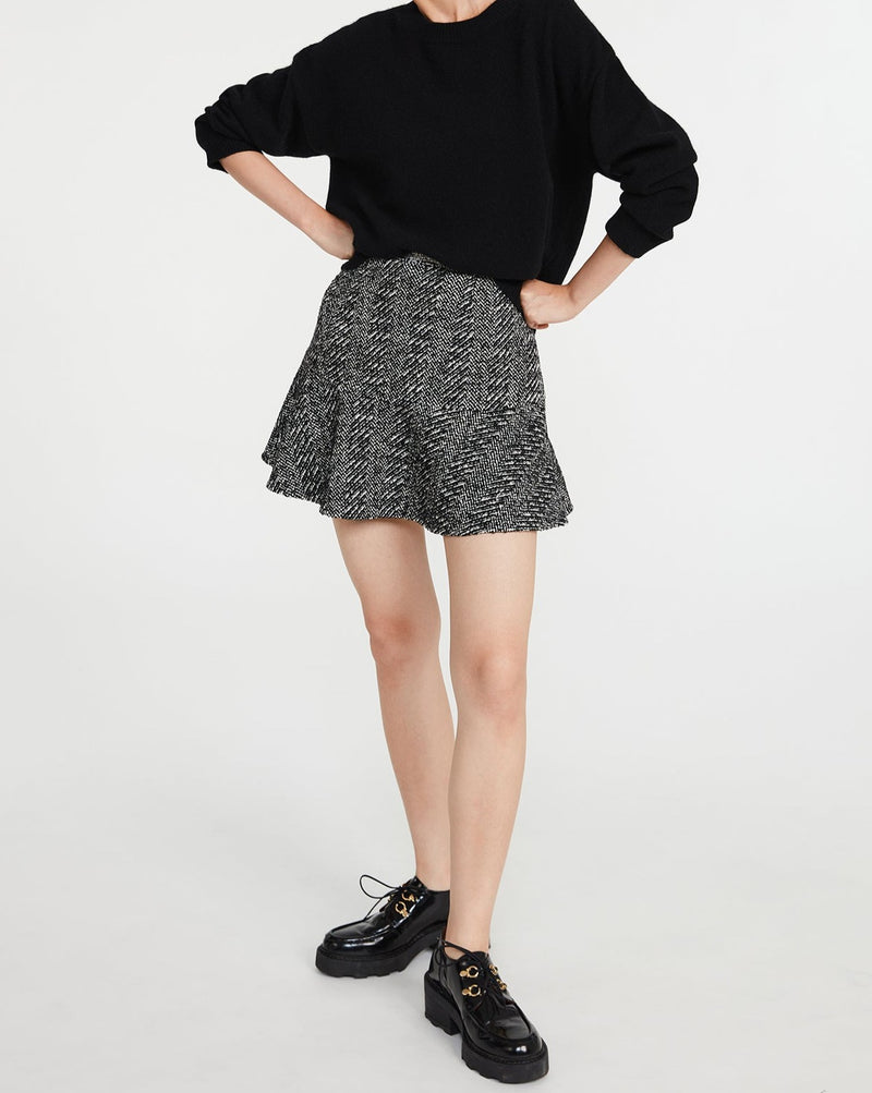 Claudie Pierlot - Selma skirt - China grey