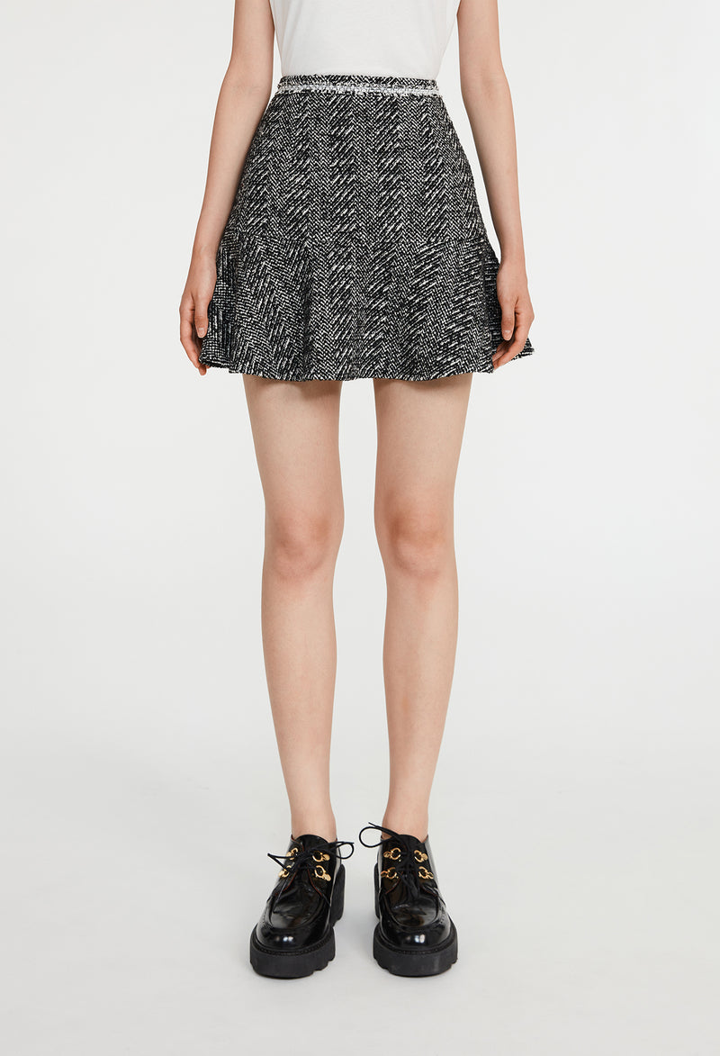 Claudie Pierlot - Selma skirt - China grey