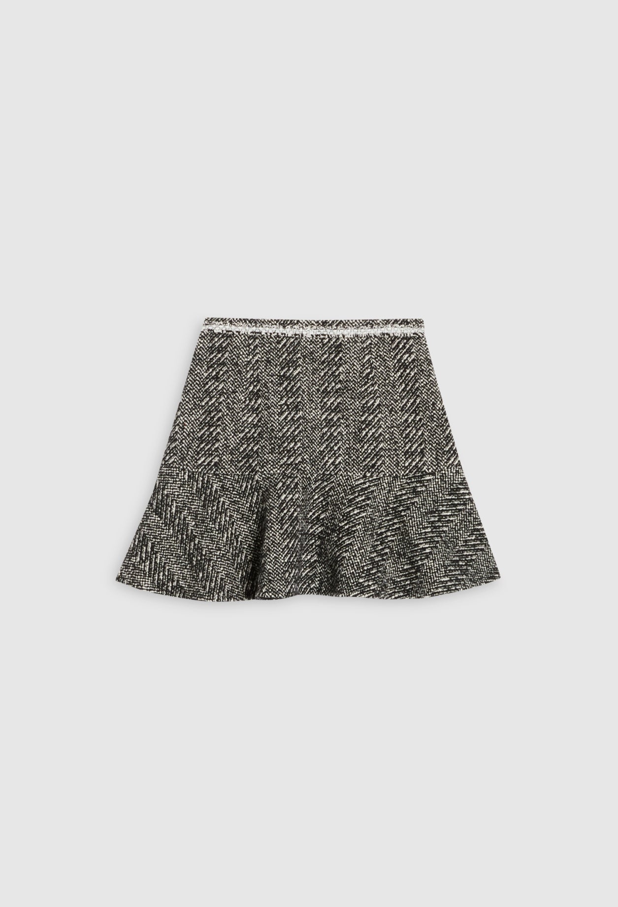 Claudie Pierlot - Jupe C&T - Selma - Gris Chine