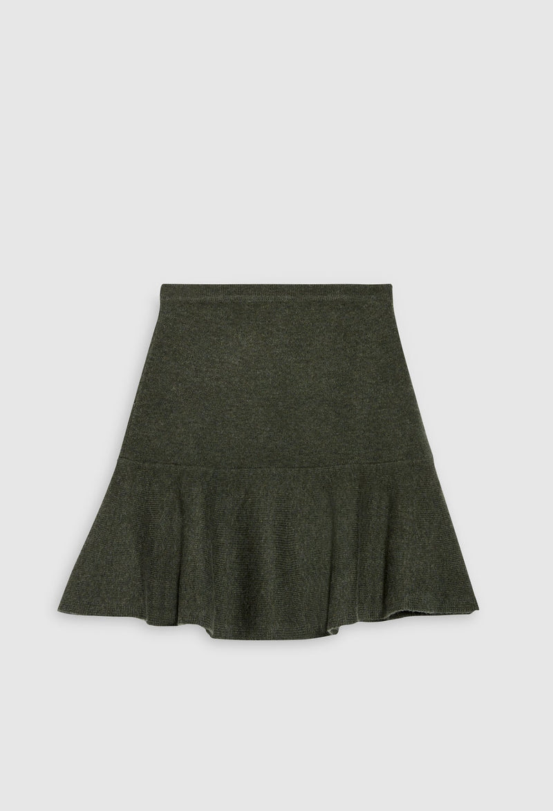 Claudie Pierlot - Jupe Maille - Mysir - Kaki