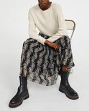 Claudie Pierlot - Falda C&T - Suela - Estampado oscuro