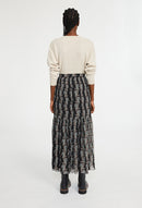 Claudie Pierlot - Falda C&T - Suela - Estampado oscuro