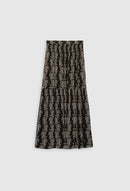 Claudie Pierlot - Falda C&T - Suela - Estampado oscuro