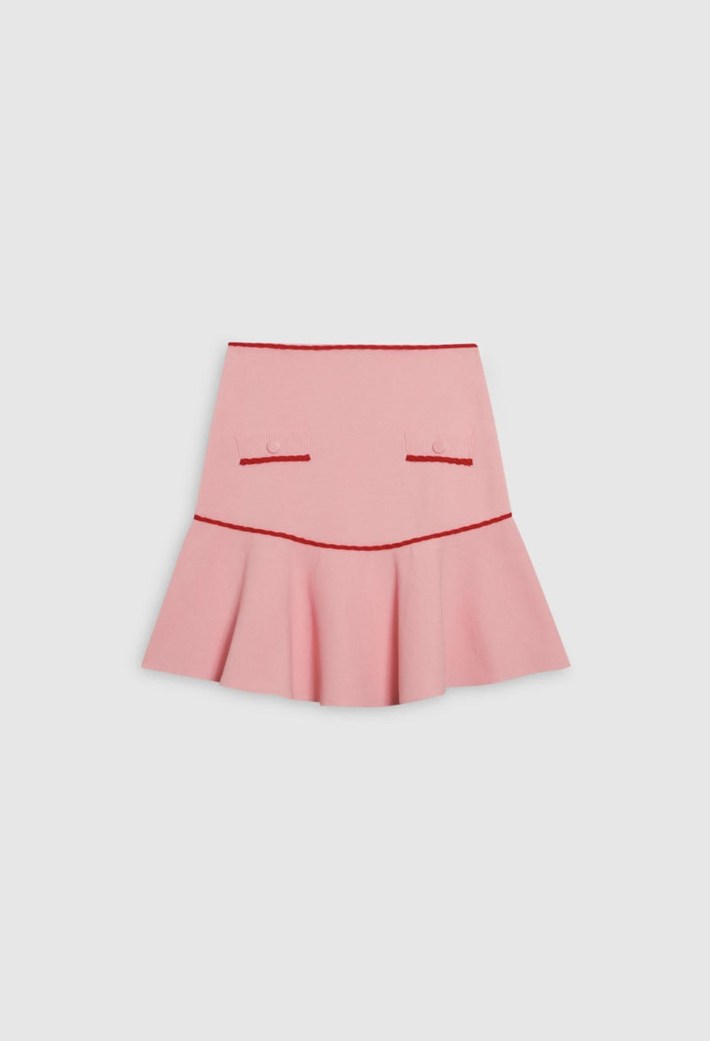 Claudie Pierlot - Falda de punto - Mysiri - Bicolor