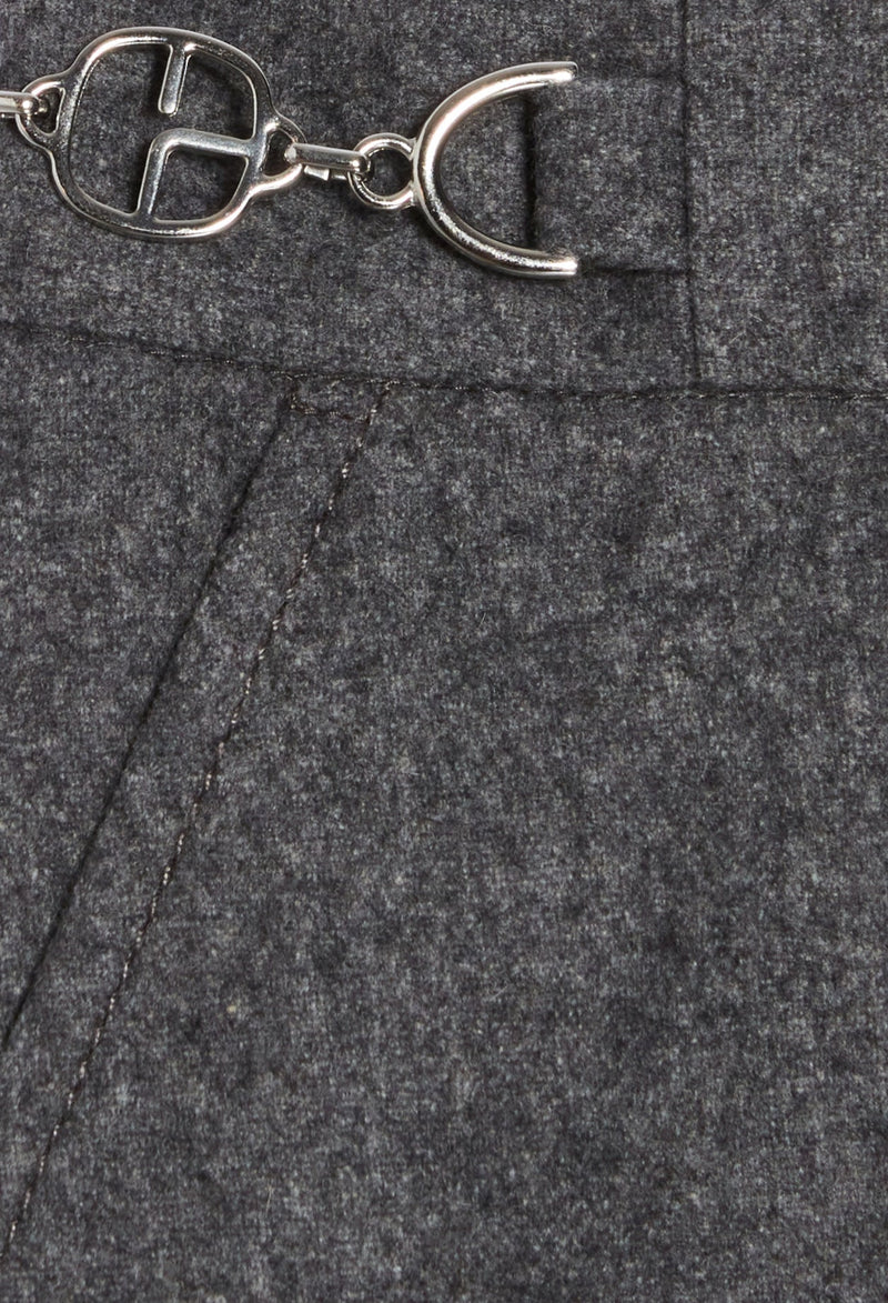 Claudie Pierlot - Jupe C&T - Songe - Gris Chine