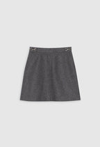 Claudie Pierlot - Jupe C&T - Songe - Gris Chine
