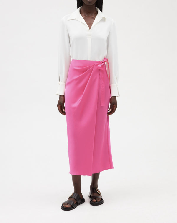 Claudie Pierlot - C&T Skirt - Sapphire - Bubble Gum