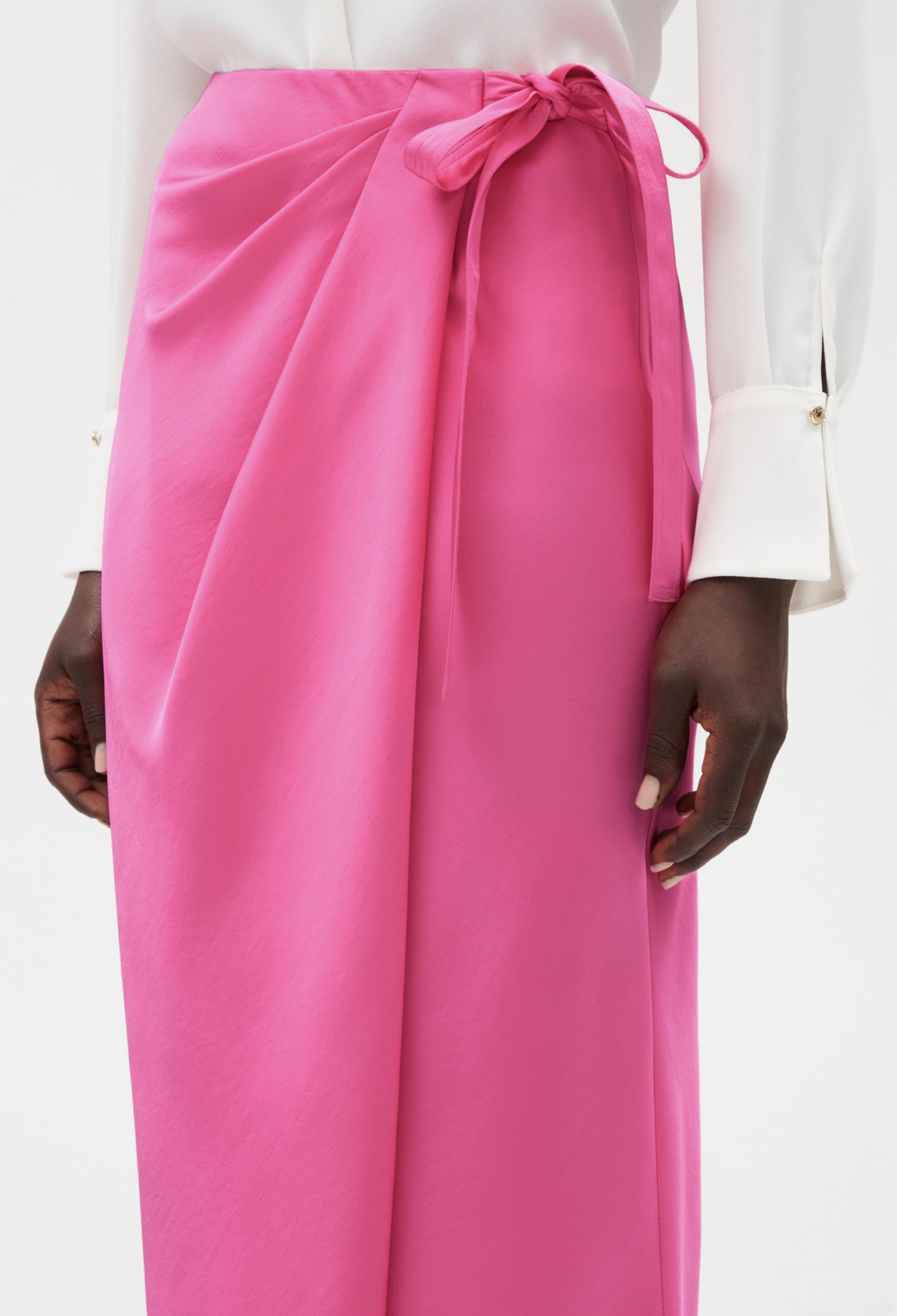 Claudie Pierlot - C&T Skirt - Sapphire - Bubble Gum
