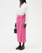 Claudie Pierlot - C&T Skirt - Sapphire - Bubble Gum