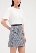 Claudie Pierlot - Jupe Maille - Mac Bis - Print Clair