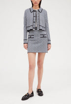 Claudie Pierlot - Jupe Maille - Mac Bis - Print Clair