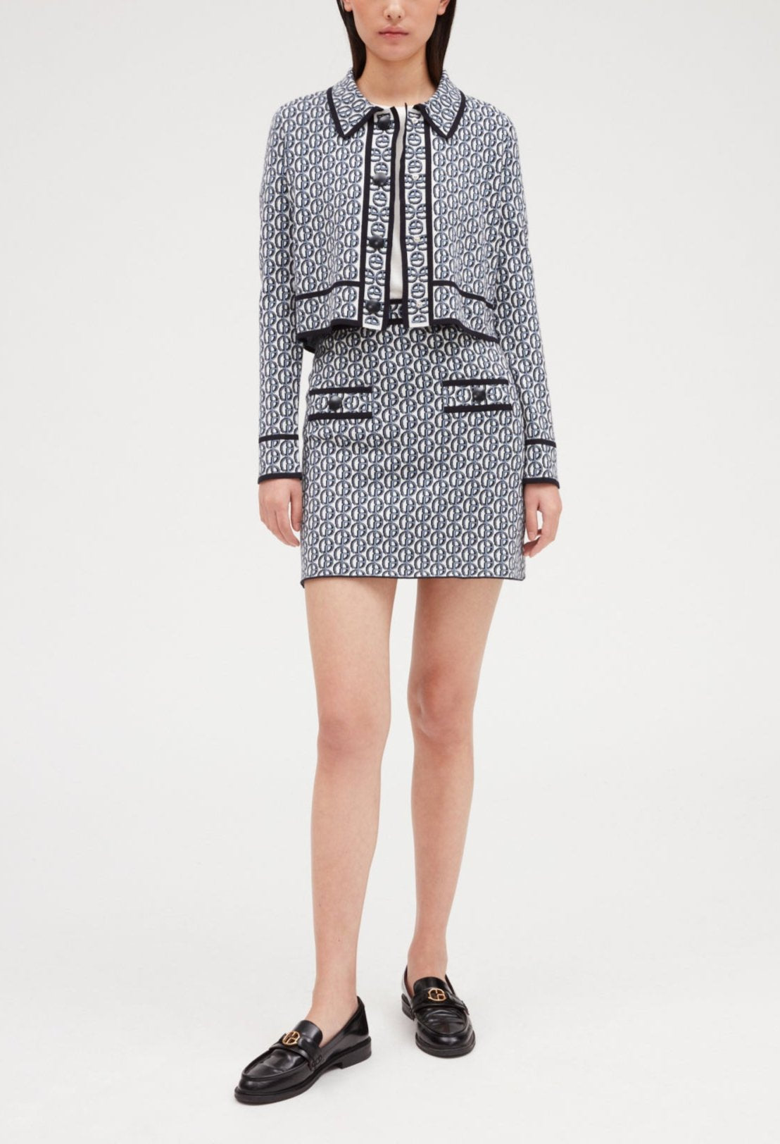 Claudie Pierlot - Jupe Maille - Mac Bis - Print Clair
