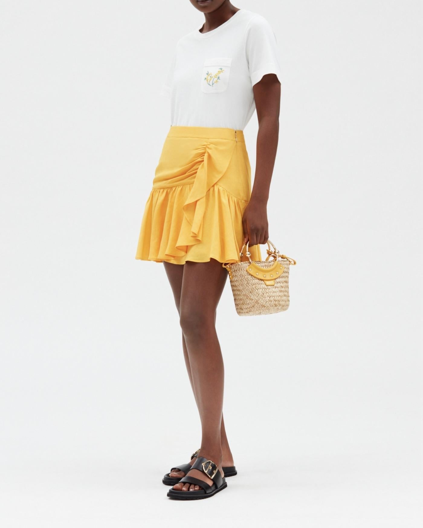 Claudie Pierlot - C&T skirt - Sister Bis - Mimosa
