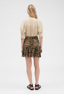 Claudie Pierlot - Falda Hermana Leo - Print Fonce