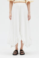 Claudie Pierlot - Jupe C&T - Selode Coton - Ecru