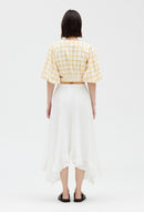 Claudie Pierlot - Jupe C&T - Selode Coton - Ecru