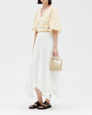 Claudie Pierlot - Jupe C&T - Selode Coton - Ecru