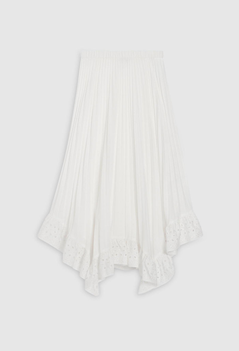 Claudie Pierlot - Selode skirt Cotton - Ecru