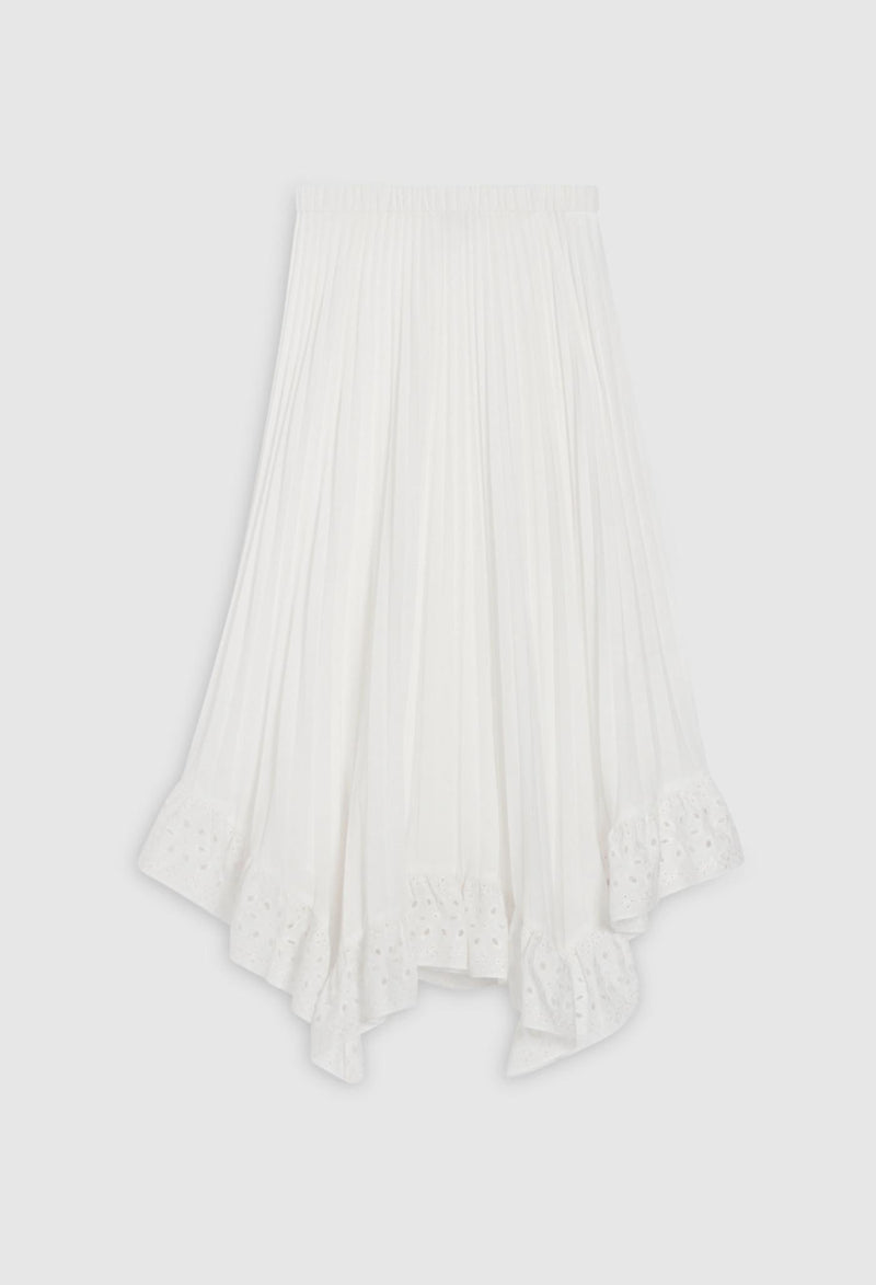Claudie Pierlot - C&T Skirt - Selode Cotton - Ecru