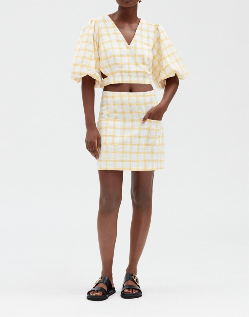 Claudie Pierlot - Falda Sol - Bicolore